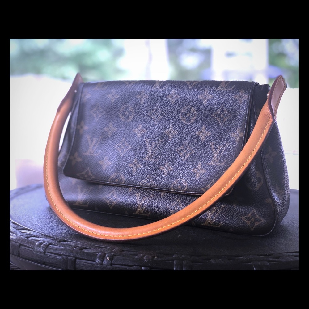 Louis Vuitton Mini Looping Bag- Authentic